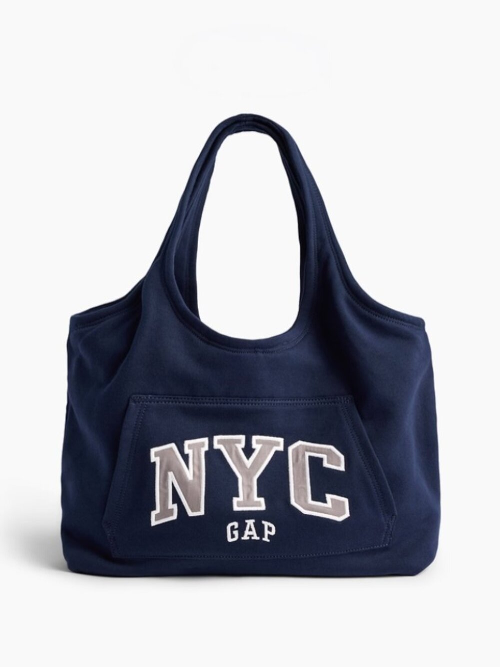Gap NYC Hoodie Tote Navy with Pocket Standard Size